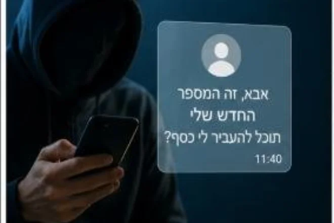 הודעת התחזות לבן משפחה בוואטסאפ המבקש כסף בדחיפות, איך לזהות הודעת הונאה בוואטסאפ