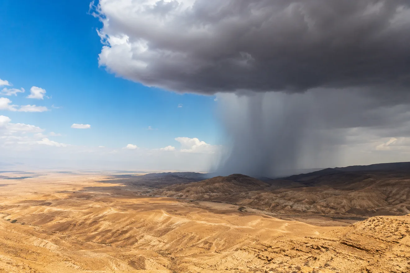 גשם באוגוסט: איפה צפויים שיטפונות בשבת, ולמה זה קורה